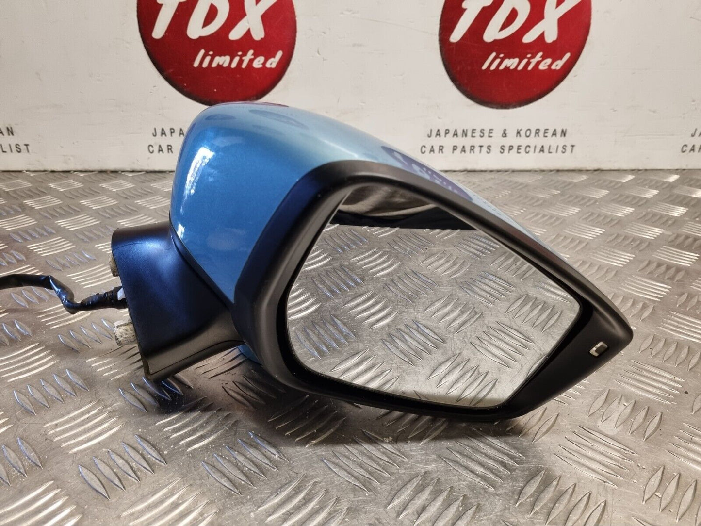 NISSAN NOTE MK2 E12 2013-2017 GENUINE DRIVERS SIDE INDICATOR BLUE WING MIRROR