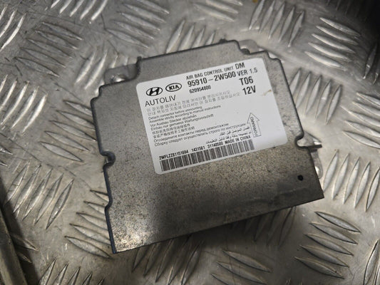 HYUNDAI SANTA FE (DM) MK3 2015-2018 GENUINE COMPLETE ECU AIRBAG KIT 95910-2W500