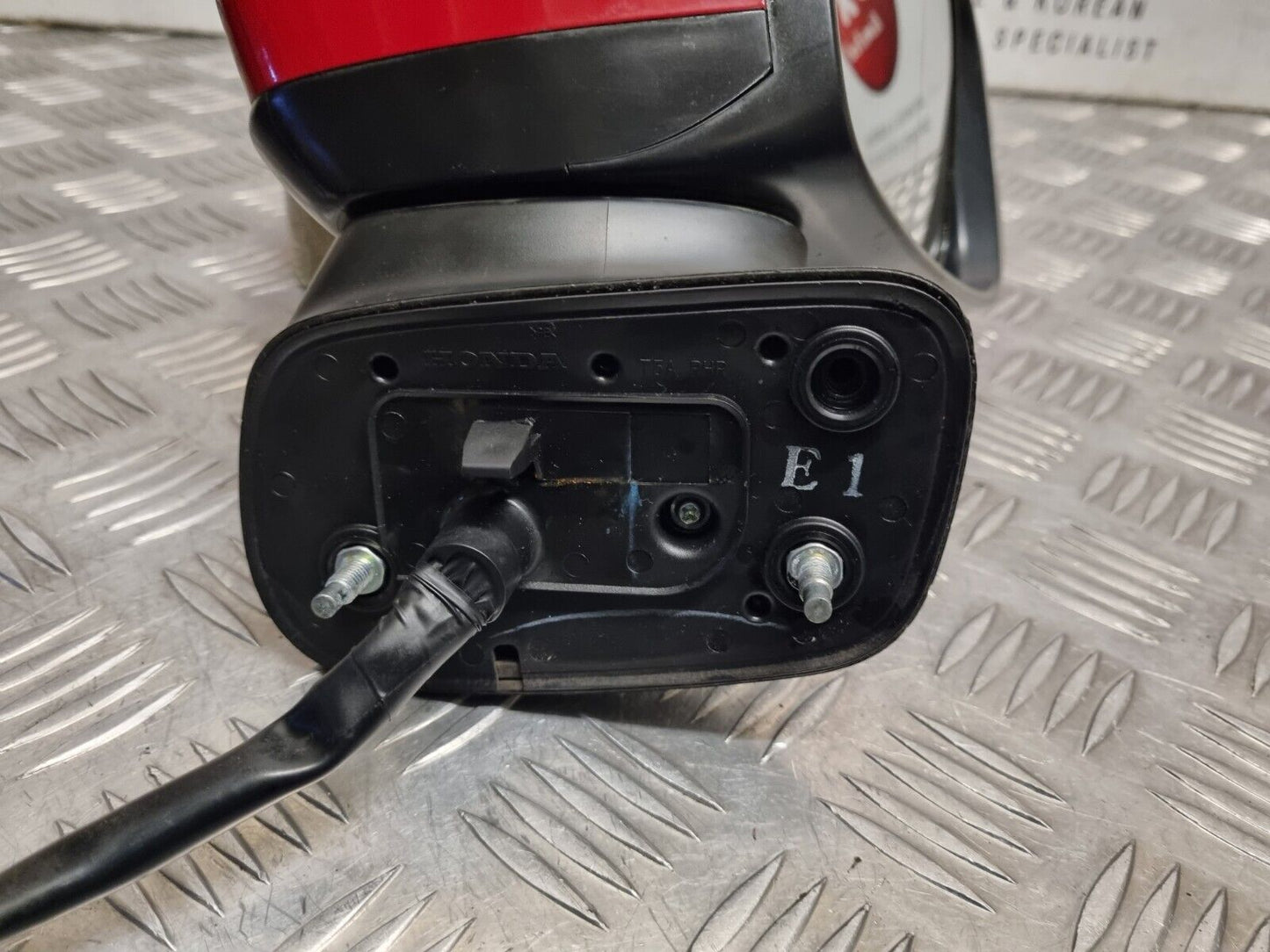 HONDA JAZZ MK4 2015-2020 GENUINE DRIVERS SIDE POWER FOLD HEATED WING MIRROR RED