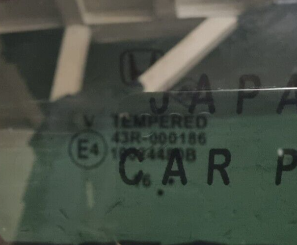 HONDA CIVIC EX (FK6) MK10 2017-2022 HATCHBACK GENUINE SUNROOF FRONT FIXED GLASS