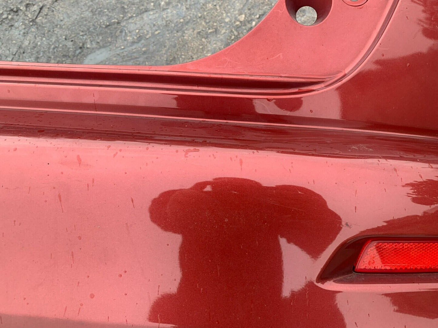 NISSAN JUKE F15 2010-2014 PRE-FACELIFT GENUINE REAR BUMPER RED