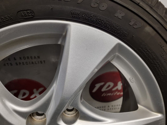 TOYOTA C-HR 2017-2020 17" INCH GENUINE ALLOY WHEEL 8MM TREAD 215/60/17 6.5J ET45