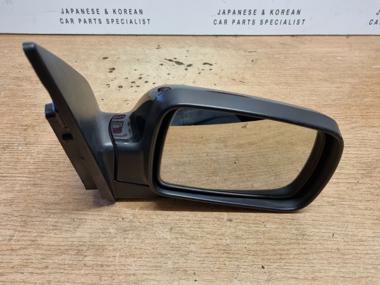 KIA PICANTO SA 2007-2011 MK1 FACELIFT DRIVERS SIDE ELECTRIC BLACK WING MIRROR