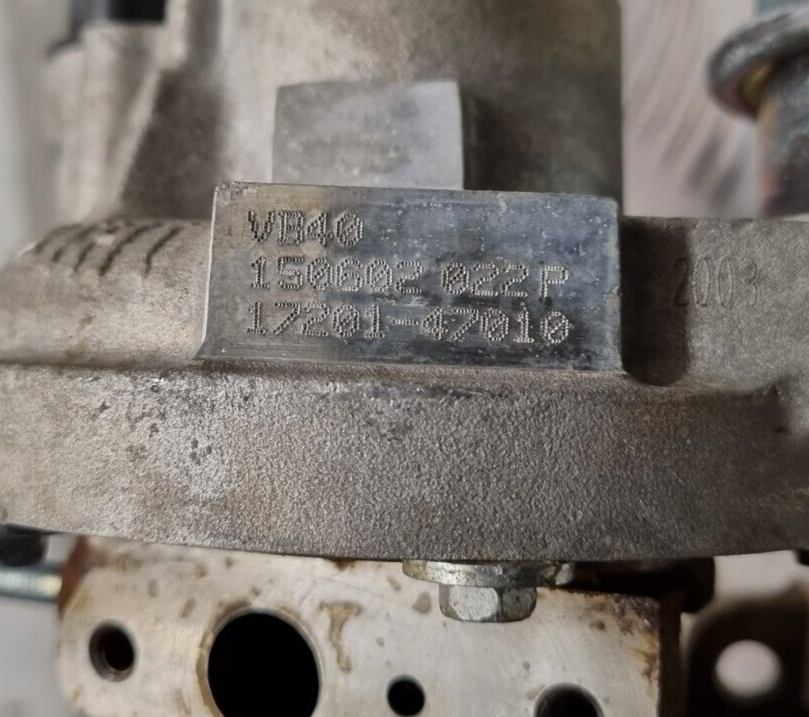 TOYOTA AURIS MK2 2015-2018 1.2 PETROL GENUINE TURBO CHARGER 17201-47010