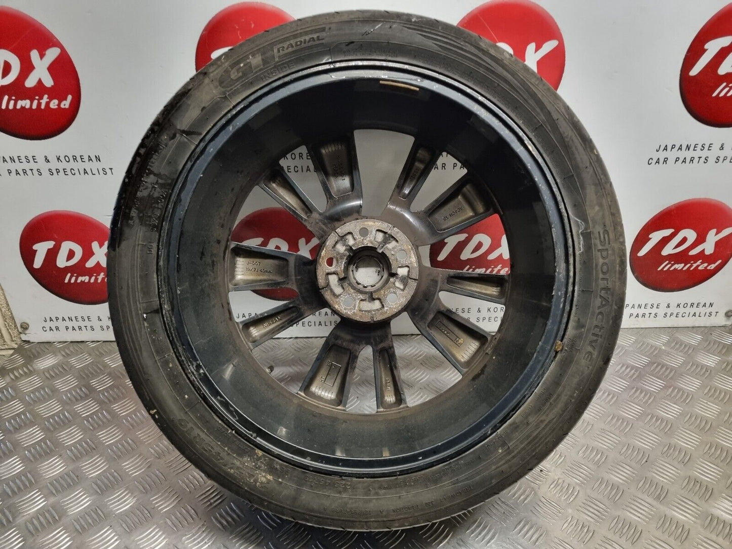 NISSAN QASHQAI J11 TEKNA 2014-2019 19" INCH GENUINE ALLOY WHEEL 225/45/19 4ES3B