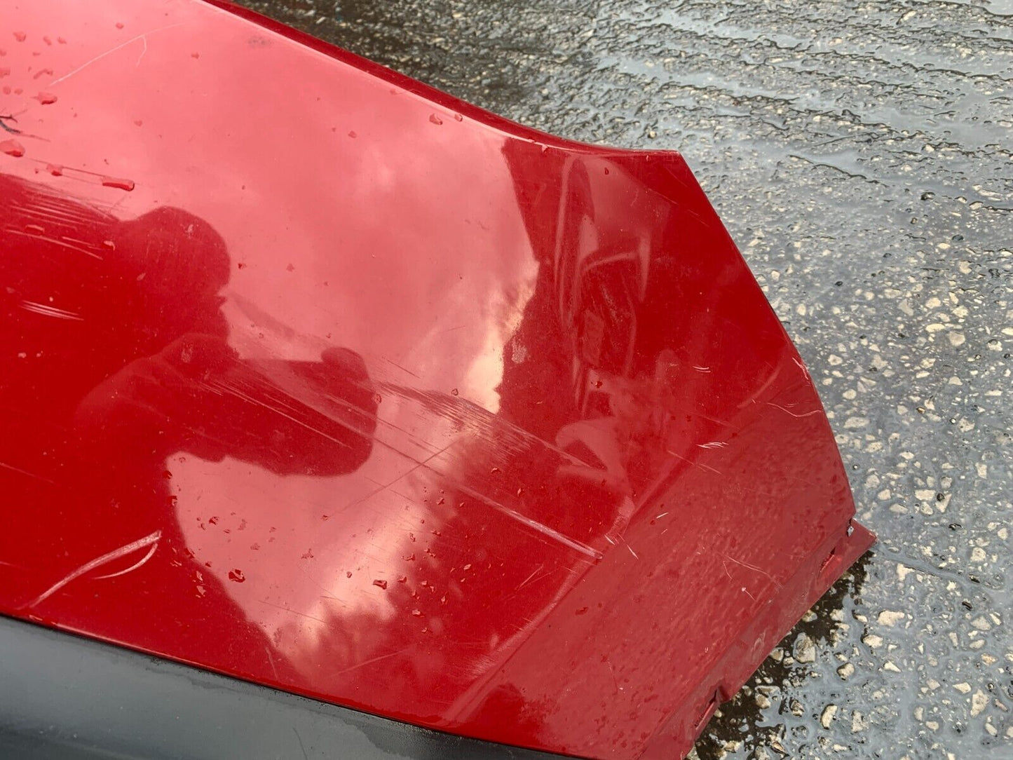 NISSAN QASHQAI J10 2010-2013 FACELIFT GENUINE FRONT BUMPER RED