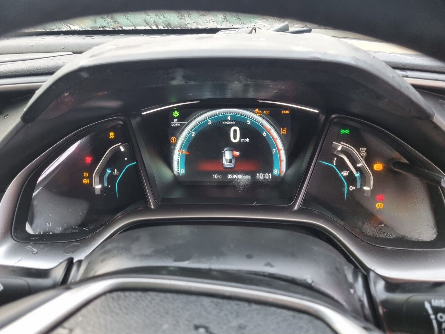 HONDA CIVIC X (FK6) 2017-2022 1.0 PETROL MK10 GENUINE BARE ENGINE 38,948 MILES