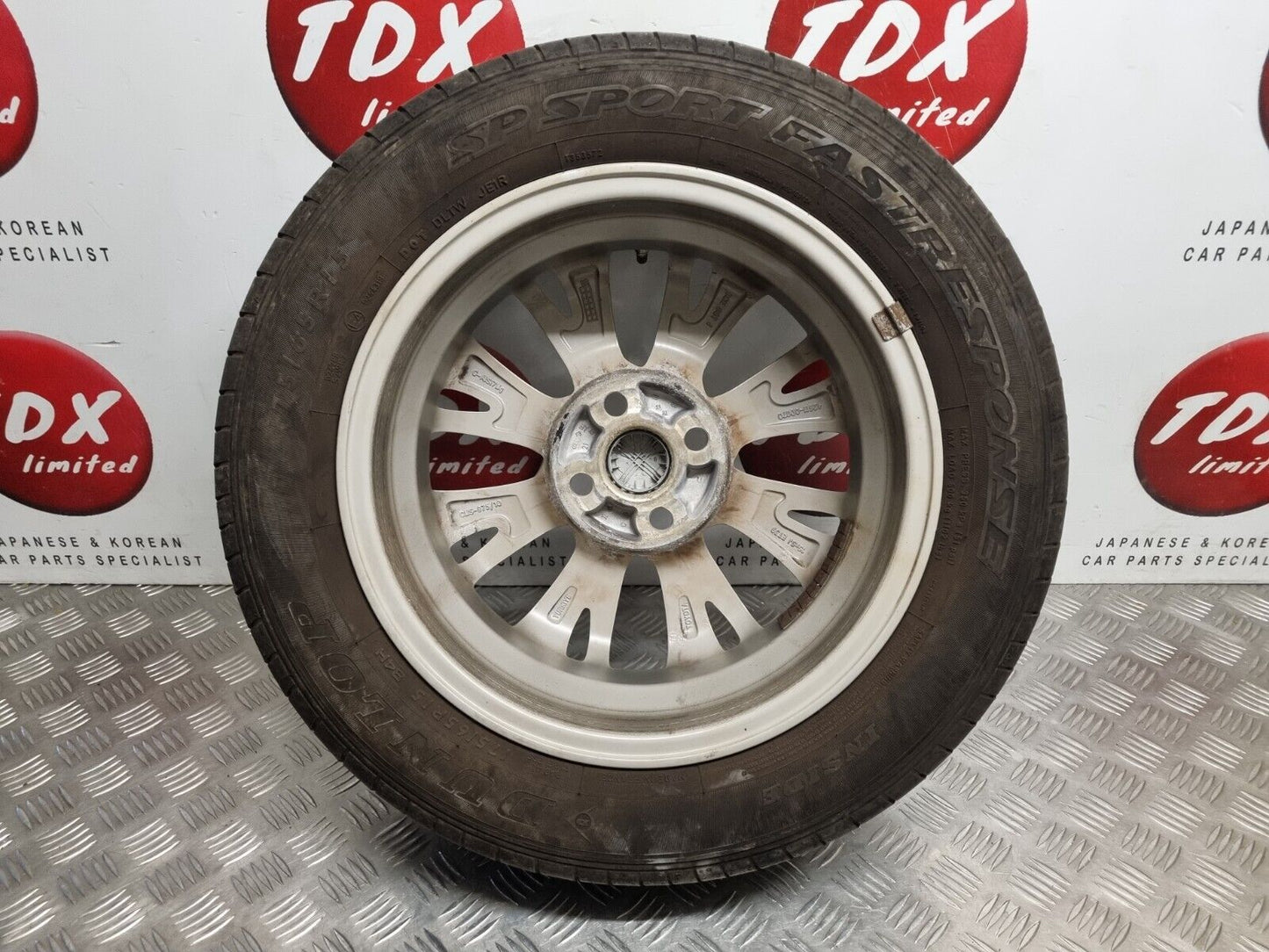 TOYOTA YARIS MK3 2017-2020 15" INCH GREY ALLOY WHEEL 175/65/15 6MM 42611-0DG70