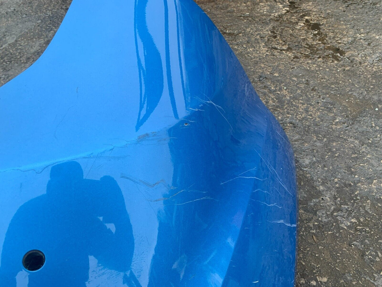 HYUNDAI IX20 2010-2015 PRE-FACELIFT GENUINE REAR BUMPER IN BLUE