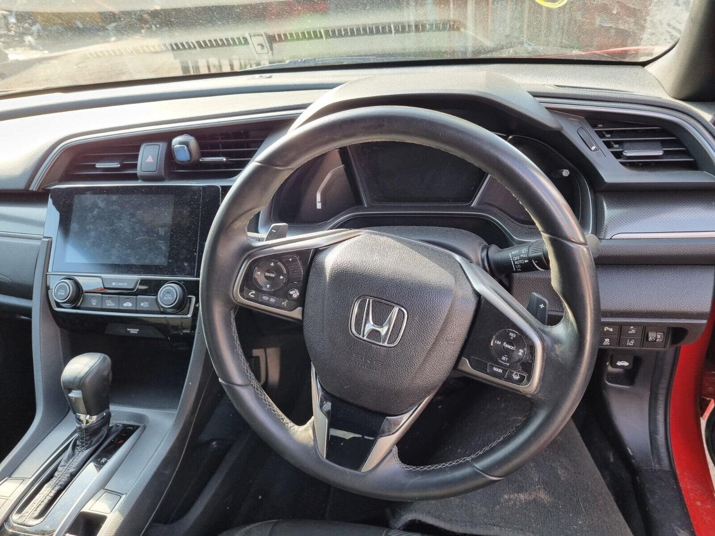 2017 HONDA CIVIC SR MK10 1.0 PETROL VTEC 1 SPEED CVT AUTO VEHICLE FOR BREAKING