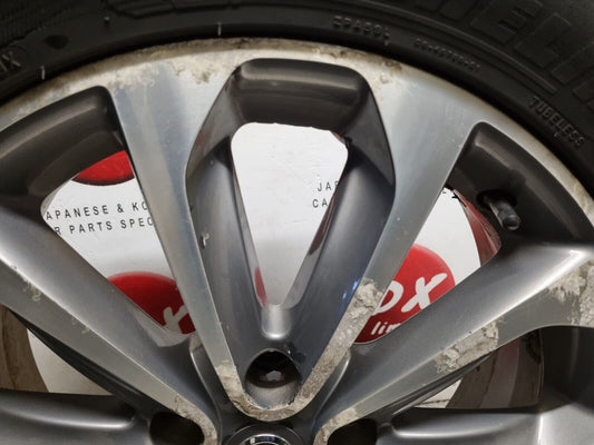 NISSAN QASHQAI J10 2007-2013 18" INCH GENUINE GREY ALLOY WHEEL 215/55/18 JD18A