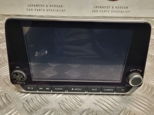 NISSAN JUKE F16 2020-2023 GENUINE SAT NAV MEDIA STEREO HEAD UNIT 259156PM0A