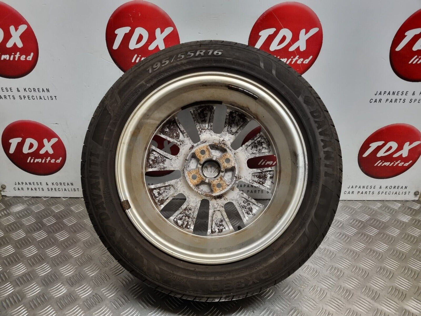 KIA RIO UB MK3 2011-2017 16" INCH GENUINE ALLOY WHEEL 8MM 195/55/16 52910-1W300