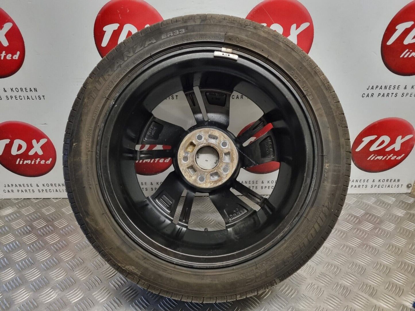 HONDA CIVIC X MK10 2017-2022 17 INCH GENUINE ALLOY WHEEL 9MM 215/50/17 TBA17070D