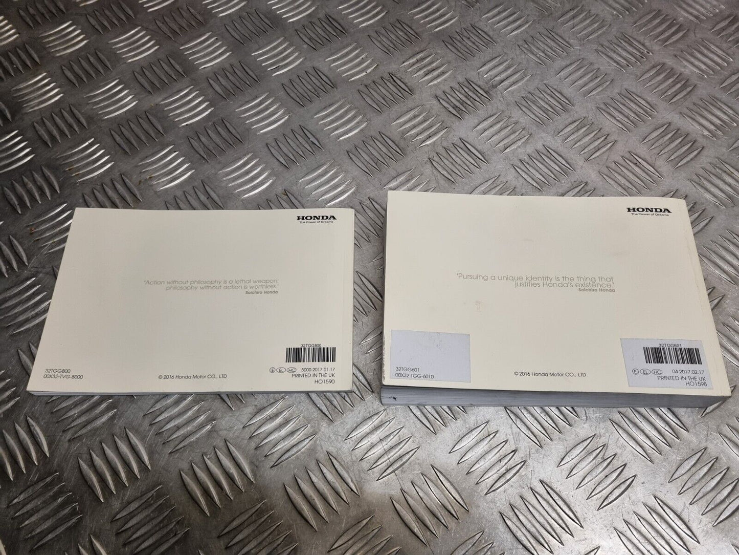 HONDA CIVIC X MK10 2017-2021 GENUINE OWNERS MANUAL HANDBOOK PACK WALLET BOOK