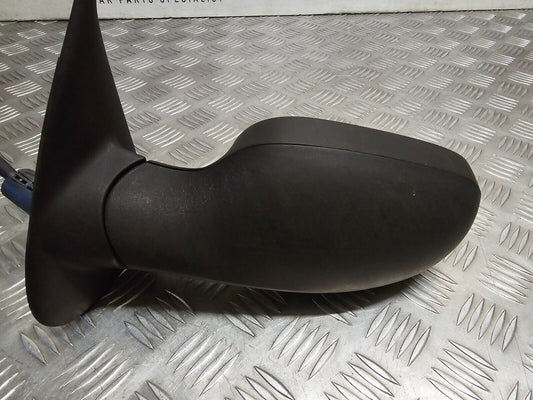 NISSAN MICRA K12 2003-2009 GENUINE PASSENGERS SIDE MANUAL WING MIRROR IN BLACK