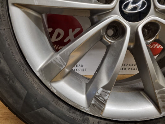 HYUNDAI I40 2011-2019 16" INCH GENUINE ALLOY WHEEL 205/60/16 7J ET40 52910-3Z610