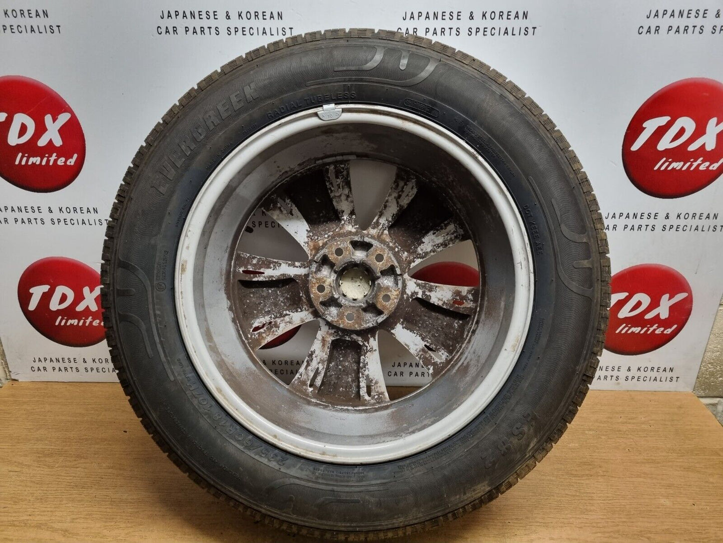 HYUNDAI SANTA FE MK3 2012-2018 GENUINE 18" ALLOY WHEEL 235/60/18 7J 52910-2B480