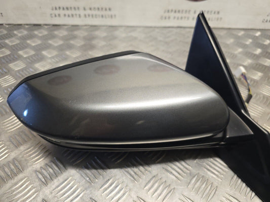 HONDA CIVIC X MK10 2017-2022 GENUINE DRIVERS SIDE POWER FOLD MIRROR NH737M GREY