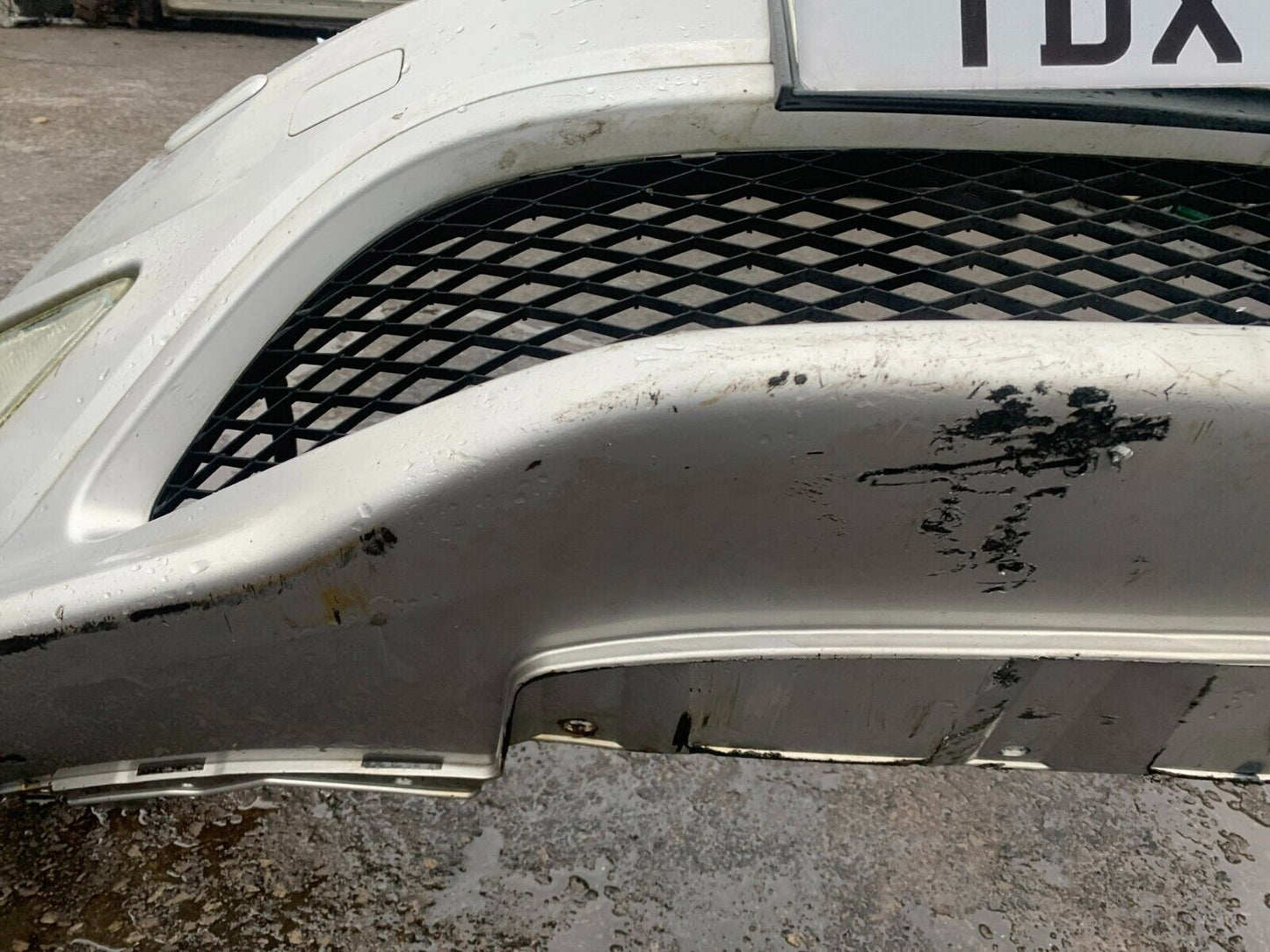 HONDA CIVIC TYPE-R FN2 2007-2011 GENUINE FRONT BUMPER SILVER