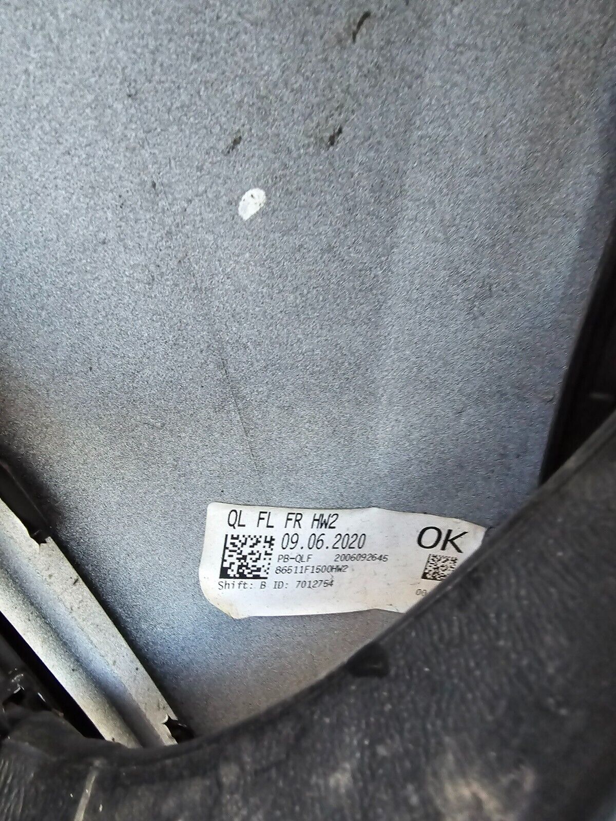 KIA SPORTAGE MK4 2018-2020 FACELIFT FRONT BUMPER IN WHITE