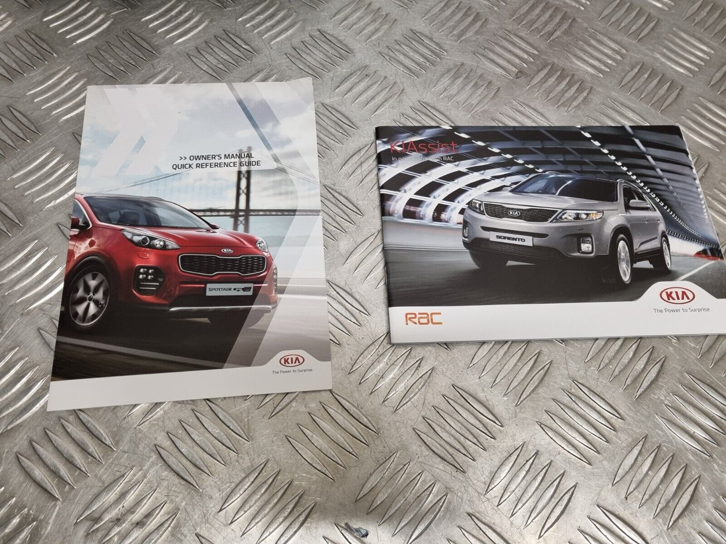 KIA SPORTAGE 2010-2015 GENUINE OWNERS MANUAL HANDBOOK PACK WALLET BOOK