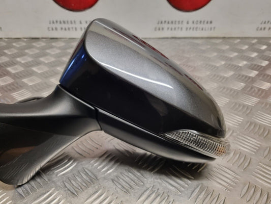 TOYOTA VERSO MK2 2012-2018 GENUINE PASSENGERS SIDE POWER FOLD WING MIRROR GREY