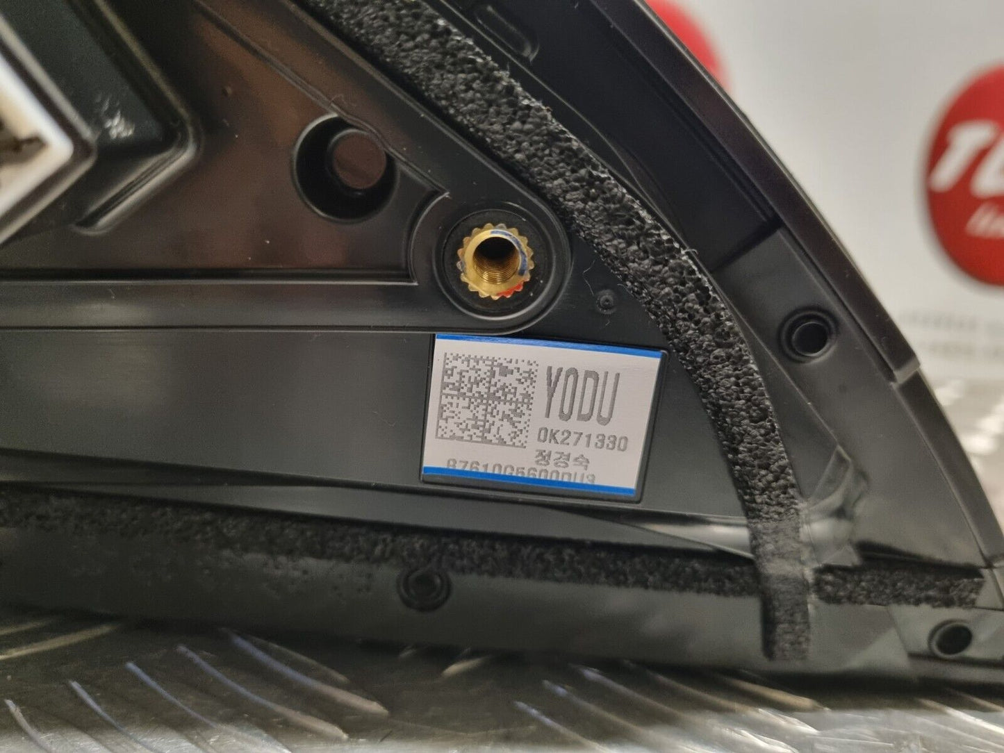 KIA NIRO (DE) 2019-2022 PASSENGERS POWER FOLD LANE ASSIST WING MIRROR 87610G5600
