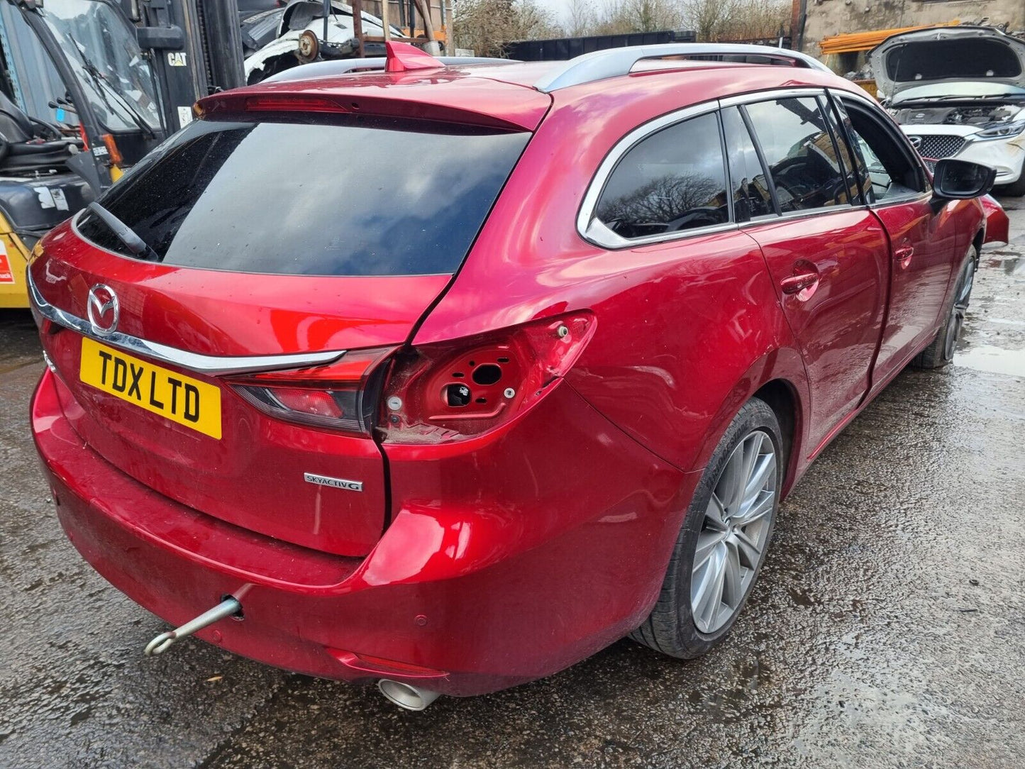 2021 MAZDA 6 GT SPORT ESTATE GL MK3 2.5 PETROL 6 SPEED AUTO VEHICLE FOR BREAKING