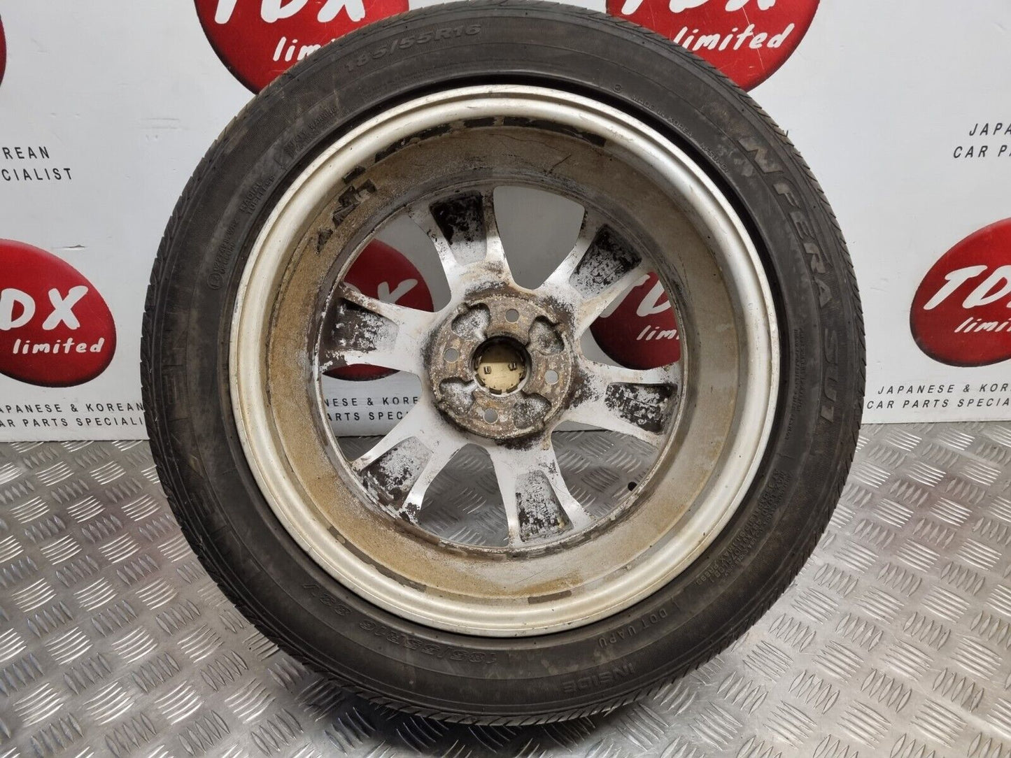 NISSAN NOTE E11 2006-2012 16" INCH GENUINE ALLOY WHEEL 185/55/16 6MM 6J BH01B