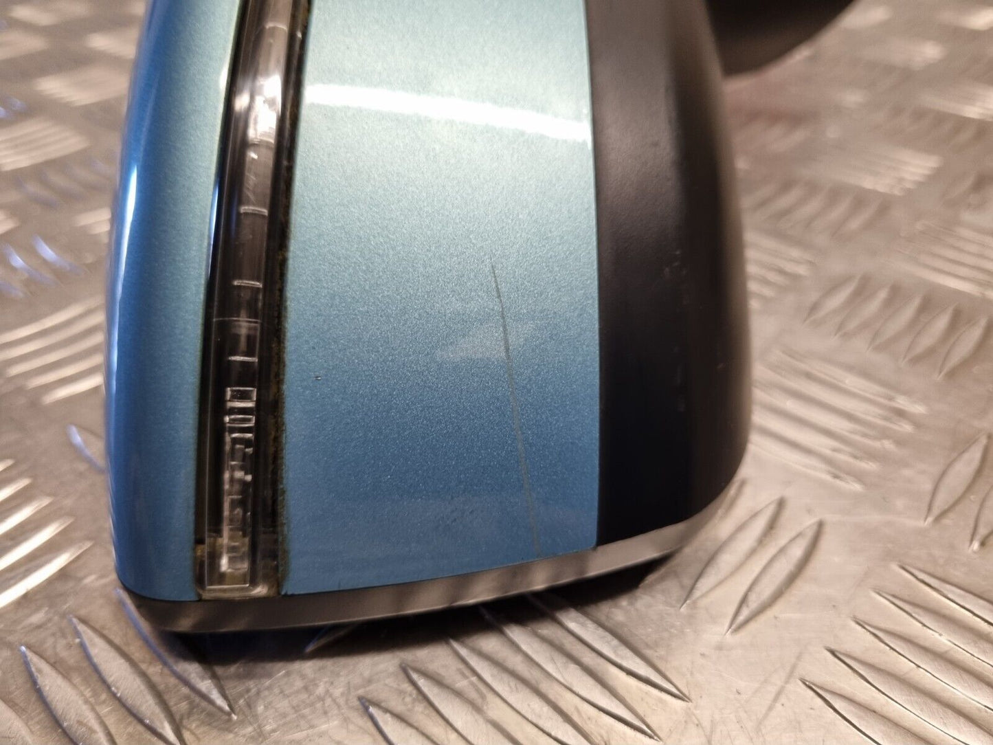 NISSAN NOTE MK2 E12 2013-2017 GENUINE DRIVERS SIDE INDICATOR BLUE WING MIRROR