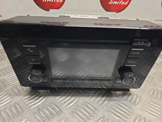 HONDA JAZZ GR MK5 2020-2023 GENUINE CD STEREO RADIO HEAD UNIT 39100-TZA-E013-M1