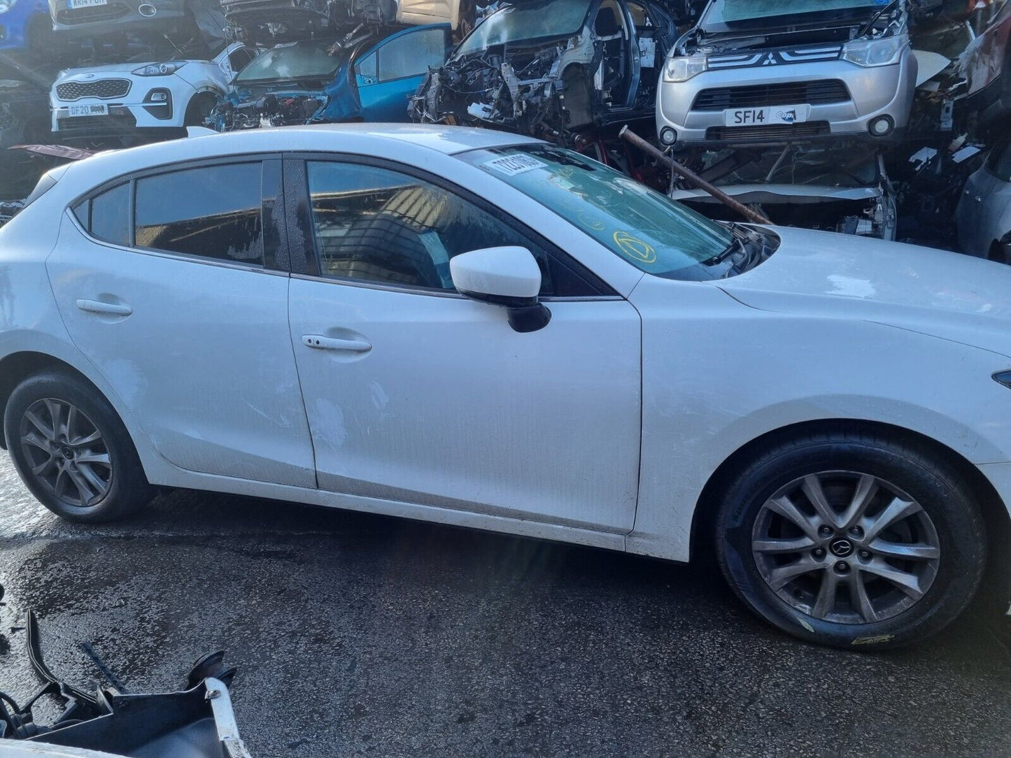 2017 MAZDA 3 SPORT NAV MK3 (BN) 2.2 DIESEL 6 SPEED MANUAL VEHICLE FOR BREAKING