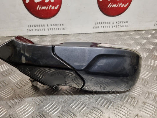 HYUNDAI I40 VF 2011-2019 GENUINE PASSENGERS SIDE POWER FOLD WING MIRROR W8U BLUE