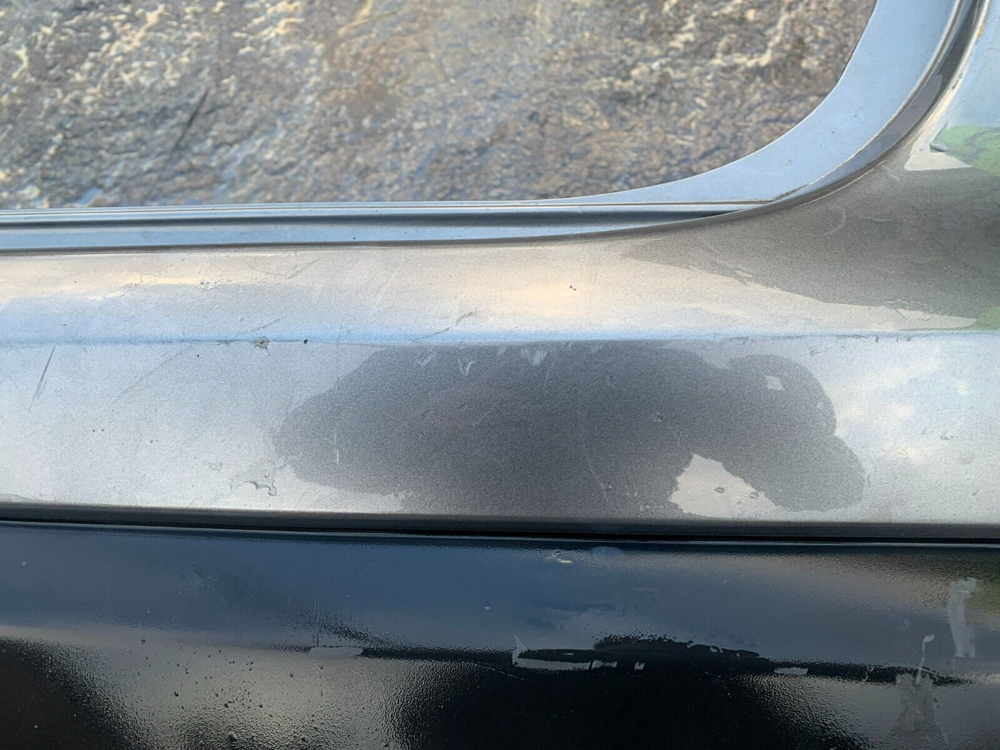 NISSAN QASHQAI J11 2014-2017 PRE-FACELIFT GENUINE REAR BUMPER GREY