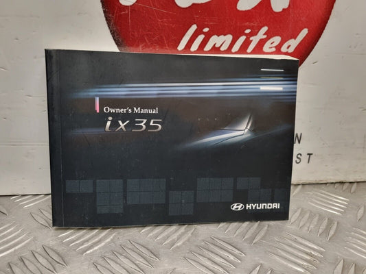 HYUNDAI IX35 2010-2015 GENUINE OWNERS MANUAL HANDBOOK PACK WALLET BOOK