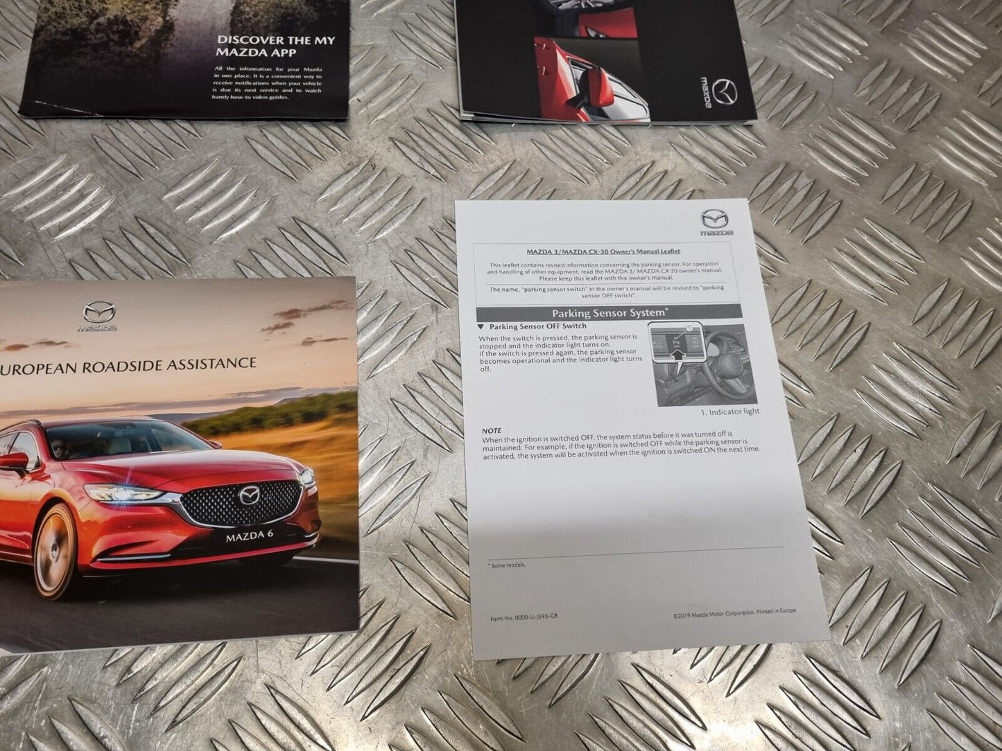 MAZDA 3 (BP) MK4 2019-2023 GENUINE OWNERS MANUAL HANDBOOK BOOK PACK WALLET
