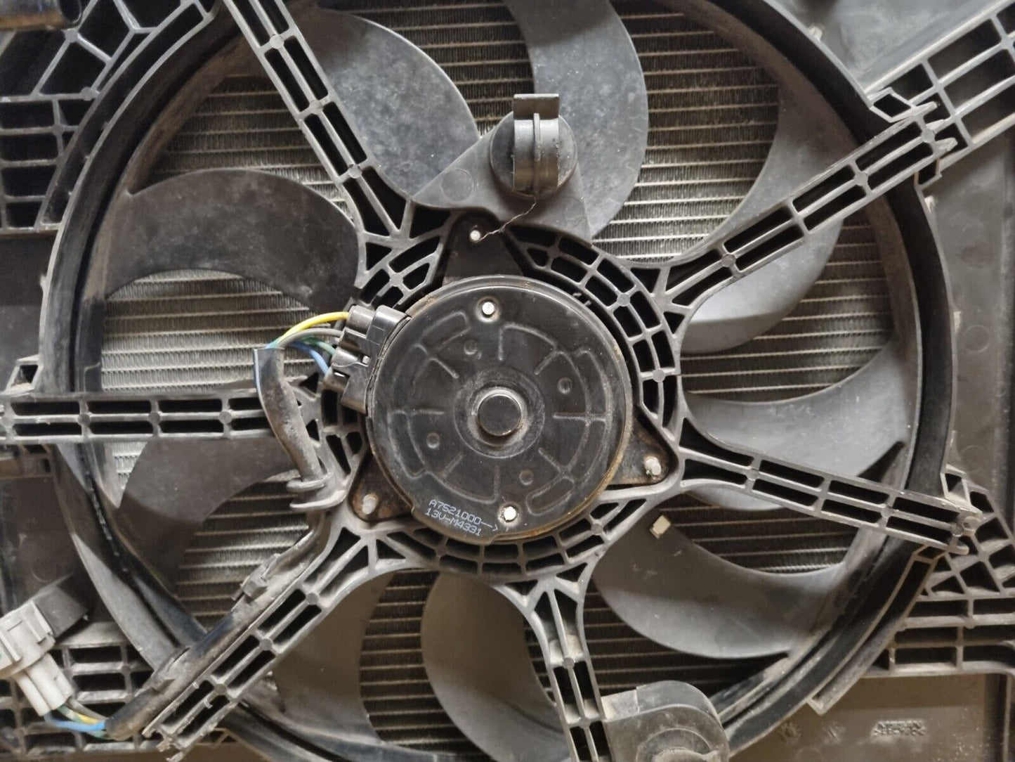 NISSAN NOTE E12 1.2 DIG-S PETROL 2013-2018 GENUINE COMPLETE RADIATOR FAN PACK