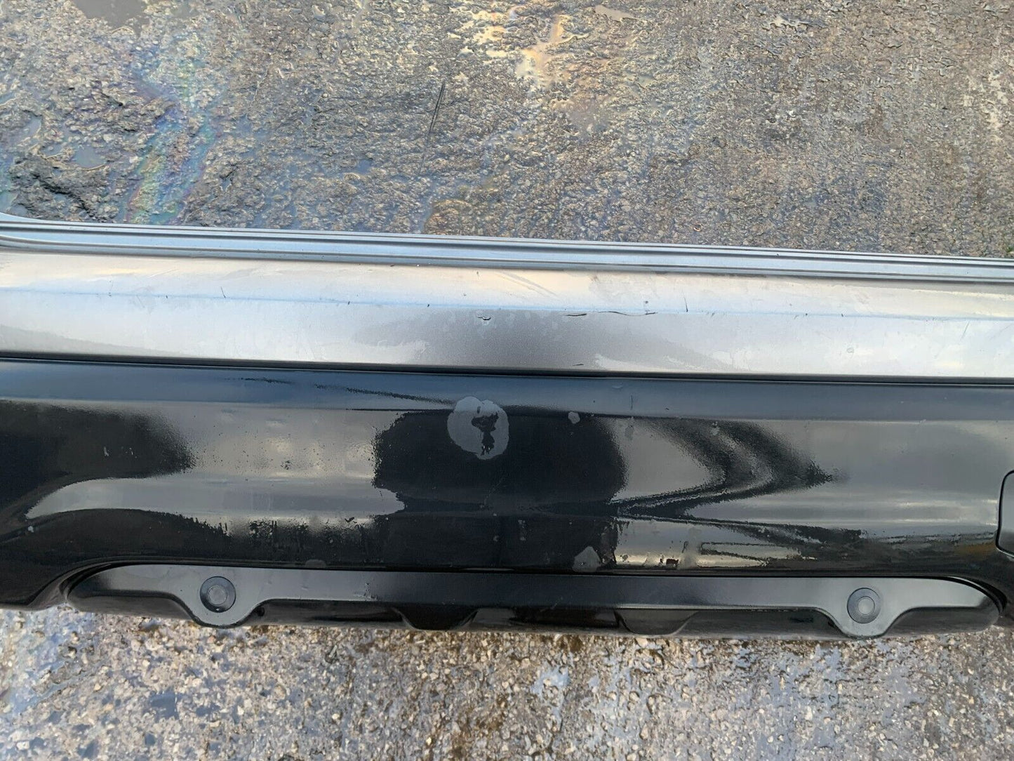 NISSAN QASHQAI J11 2014-2017 PRE-FACELIFT GENUINE REAR BUMPER GREY