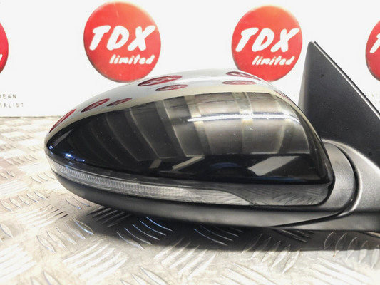 KIA PROCEED (CD) MK3 2019-2023 GENUINE DRIVERS SIDE POWER FOLD WING MIRROR BLACK