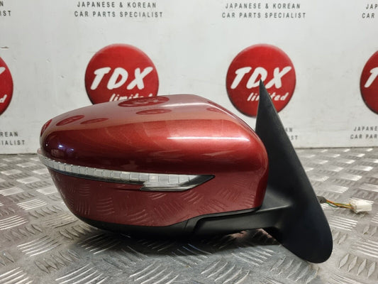NISSAN JUKE F15 2014-2019 GENUINE DRIVERS SIDE MANUAL FOLD MIRROR 96301BV80B