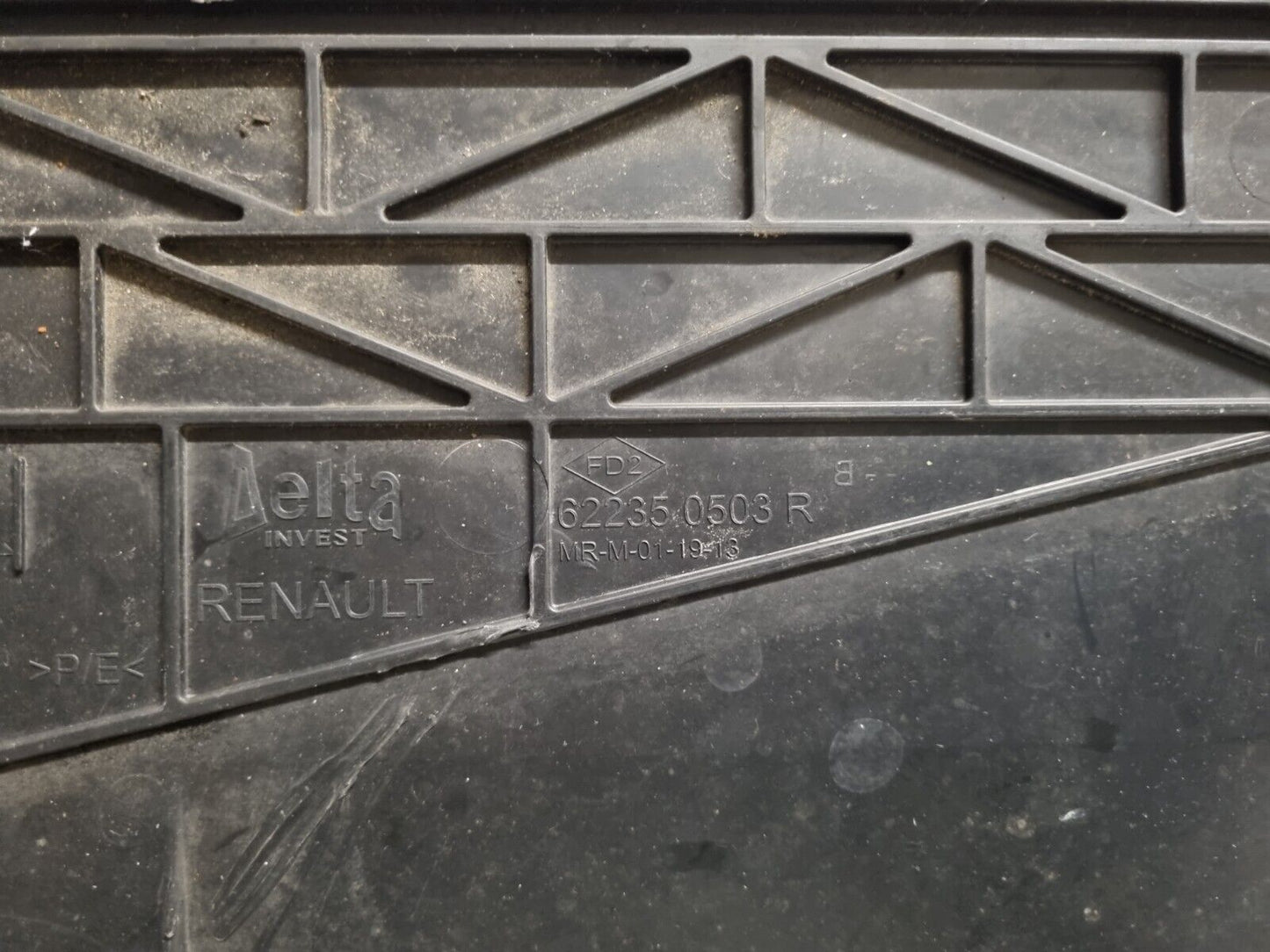 Dacia Sandero Mk3 2020-2023 Genuine Front Under Tray Skid Plate 622350503R 12