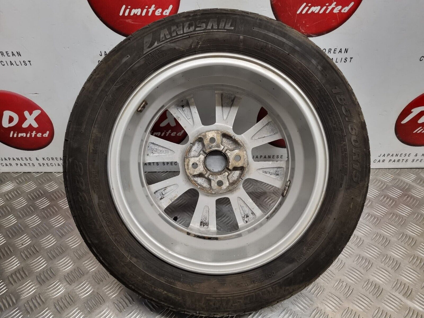 HYUNDAI I20 PB 2008-2014 15" INCH GENUINE ALLOY WHEEL 185/60/15 6MM 52910-1J805