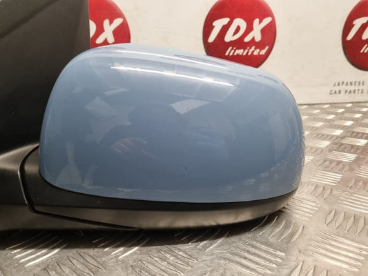 KIA PICANTO MK3 JA 2017-2023 GENUINE PASSENGERS MANUAL FOLD WING MIRROR ABB BLUE