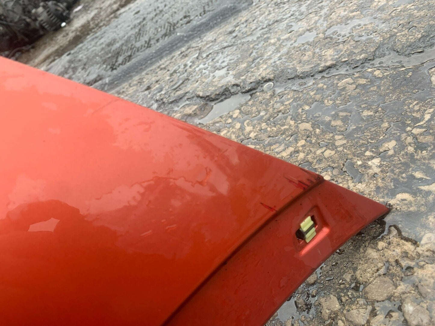 NISSAN QASHQAI J10 2007-2010 PRE-FACELIFT GENUINE FRONT BUMPER ORANGE