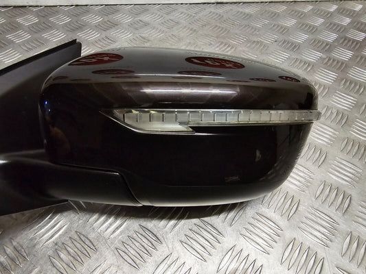 NISSAN QASHQAI J11 2014-2021 GENUINE PASSENGER SIDE POWER FOLD MIRROR GAB PURPLE