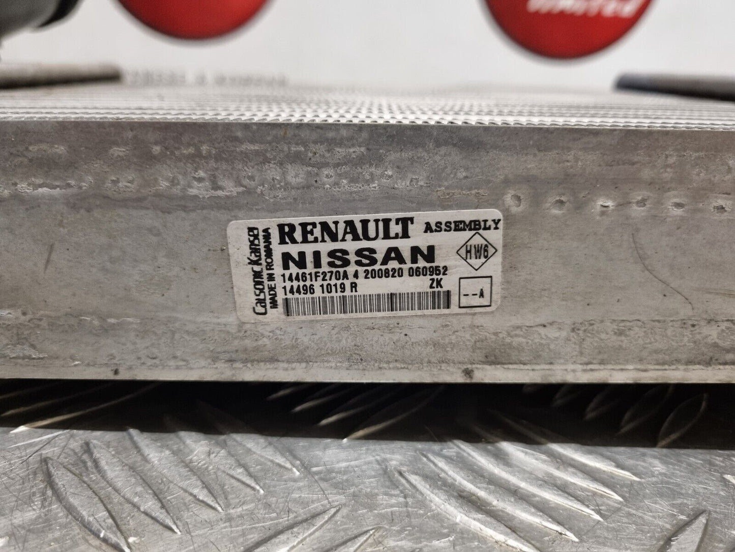 NISSAN JUKE F16 2020-2023 1.0 PETROL GENUINE RADIATOR INTERCOOLER 144961019R