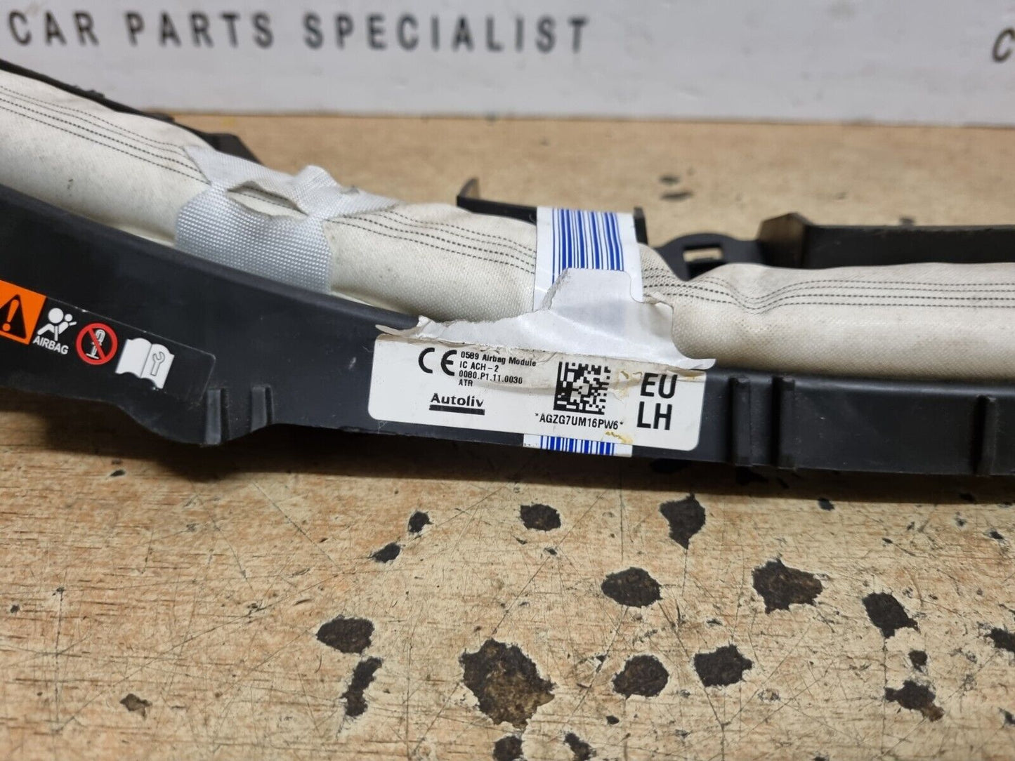 TOYOTA C-HR 2016-2022 GENUINE PASSENGERS SIDE ROOF CURTAIN AIRBAG