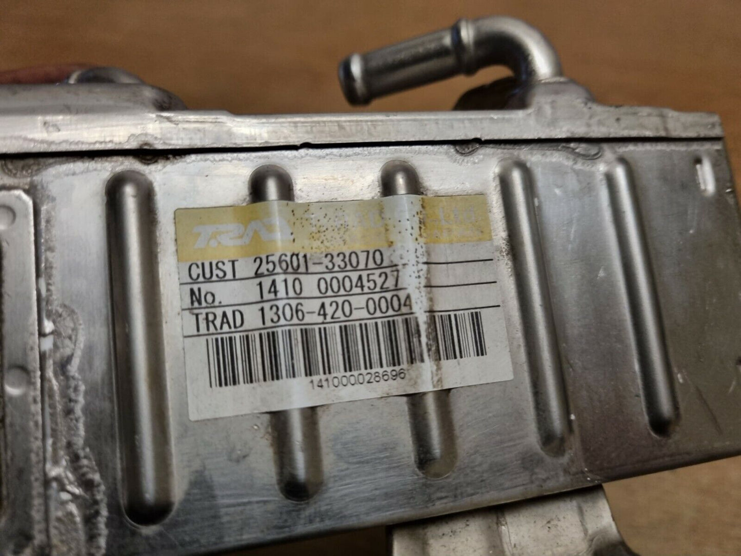 TOYOTA AURIS MK2 1.4 DIESEL GENUINE EGR COOLER 2012-2015 1ND-FTV 25601-33070