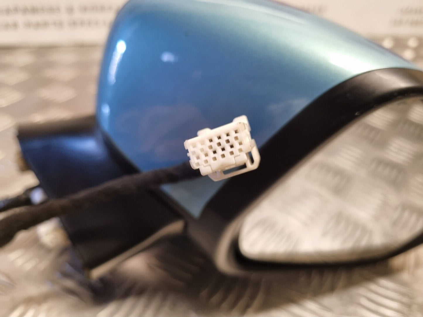 NISSAN NOTE MK2 E12 2013-2017 GENUINE DRIVERS SIDE INDICATOR BLUE WING MIRROR